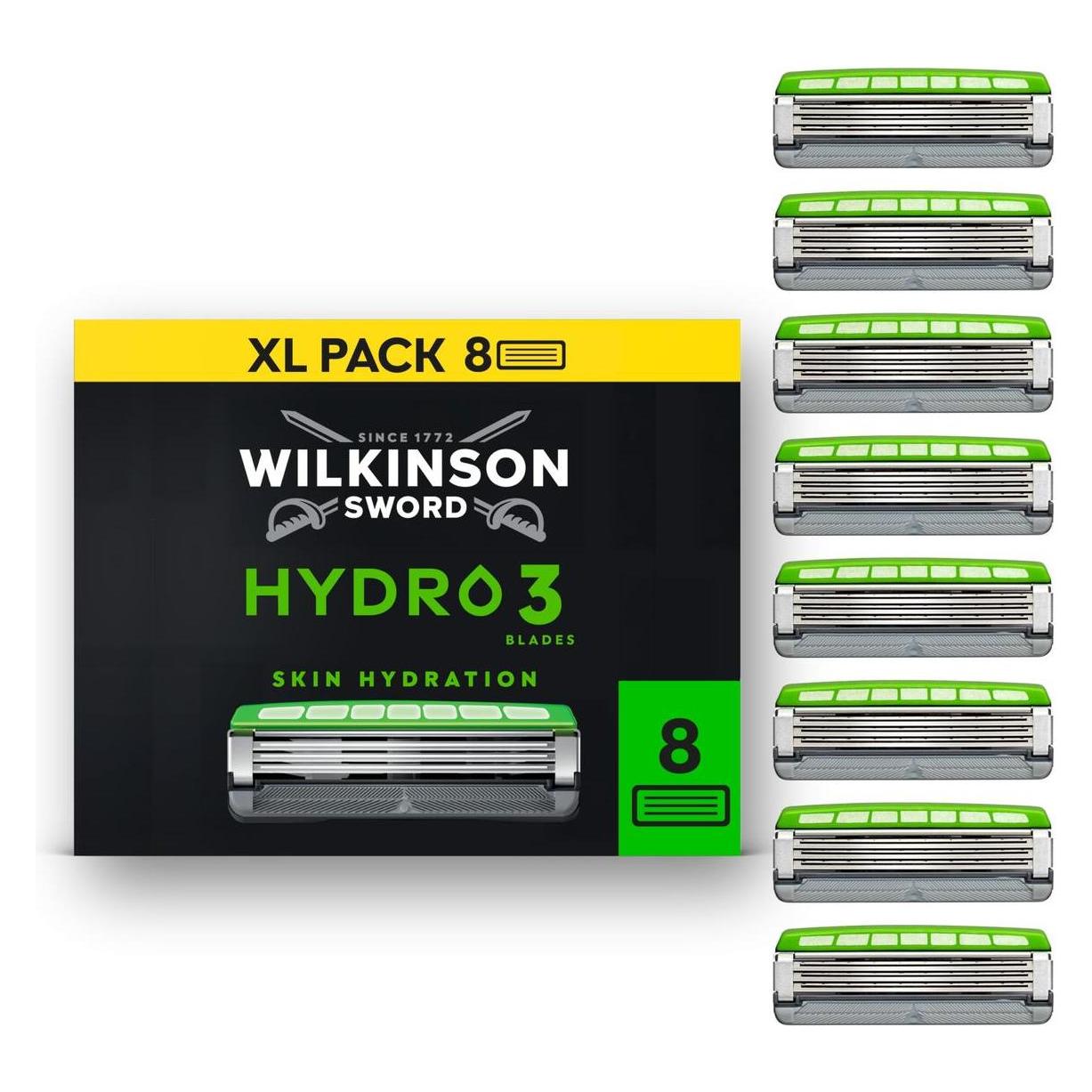 Wilkinson Hydro3 Ersatzklingen (8x) (W950104100)