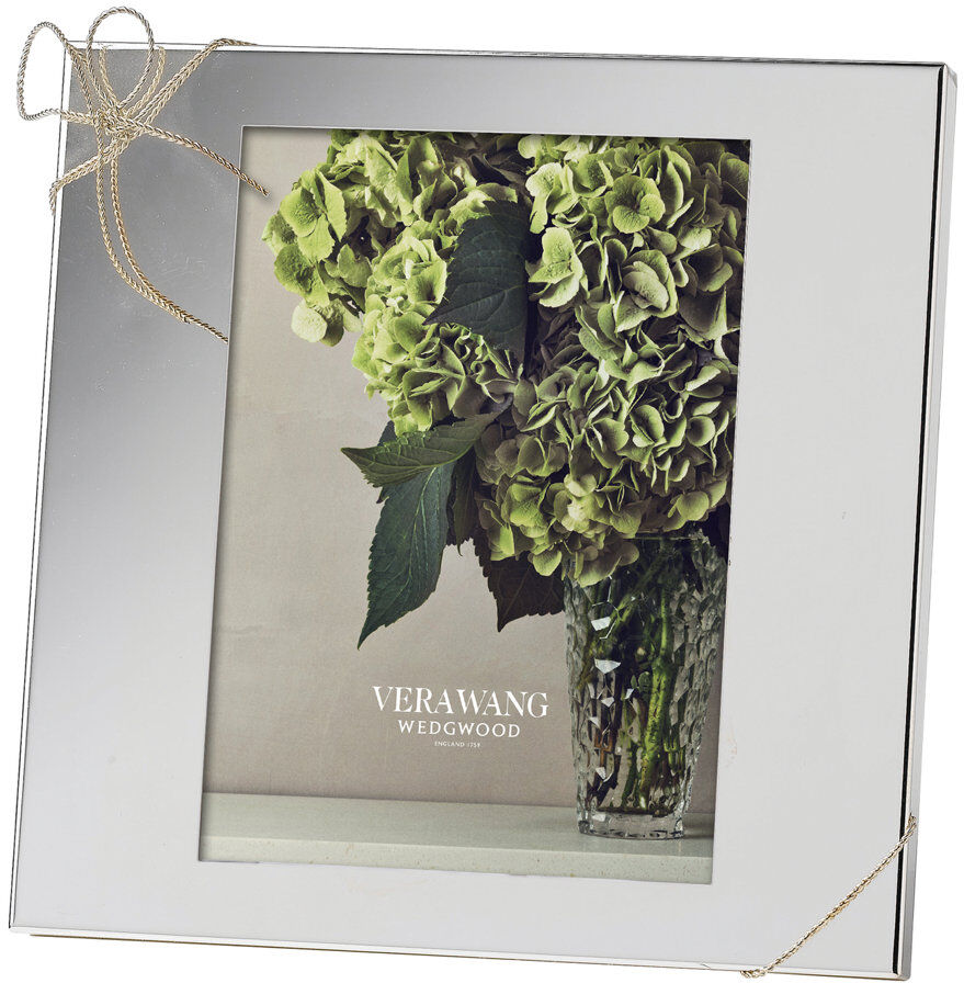 Waterford Wedgewood, Vera Wang Love Knots - Silver Picture Frame Silver 8cm x 10cm