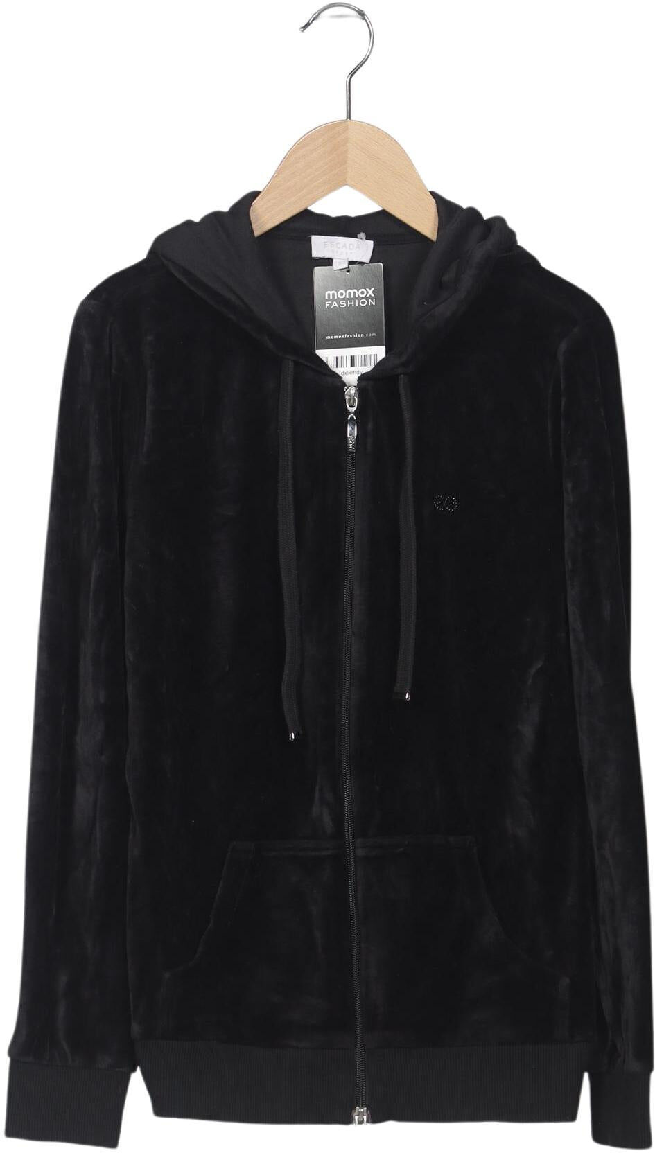 Escada Sport Damen Kapuzenpullover, Schwarz, Gr. S, kein / Etikett - Second Hand