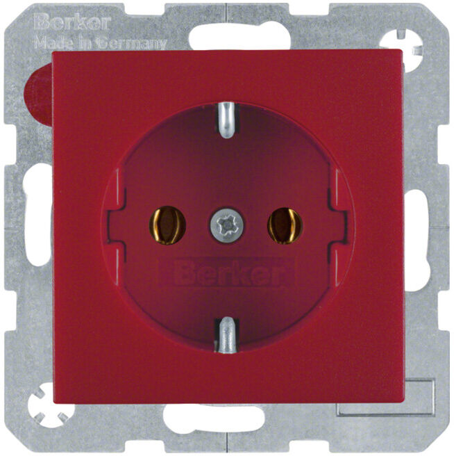 Berker Prise Schuko rouge 1 prise 47431912 (47431912)