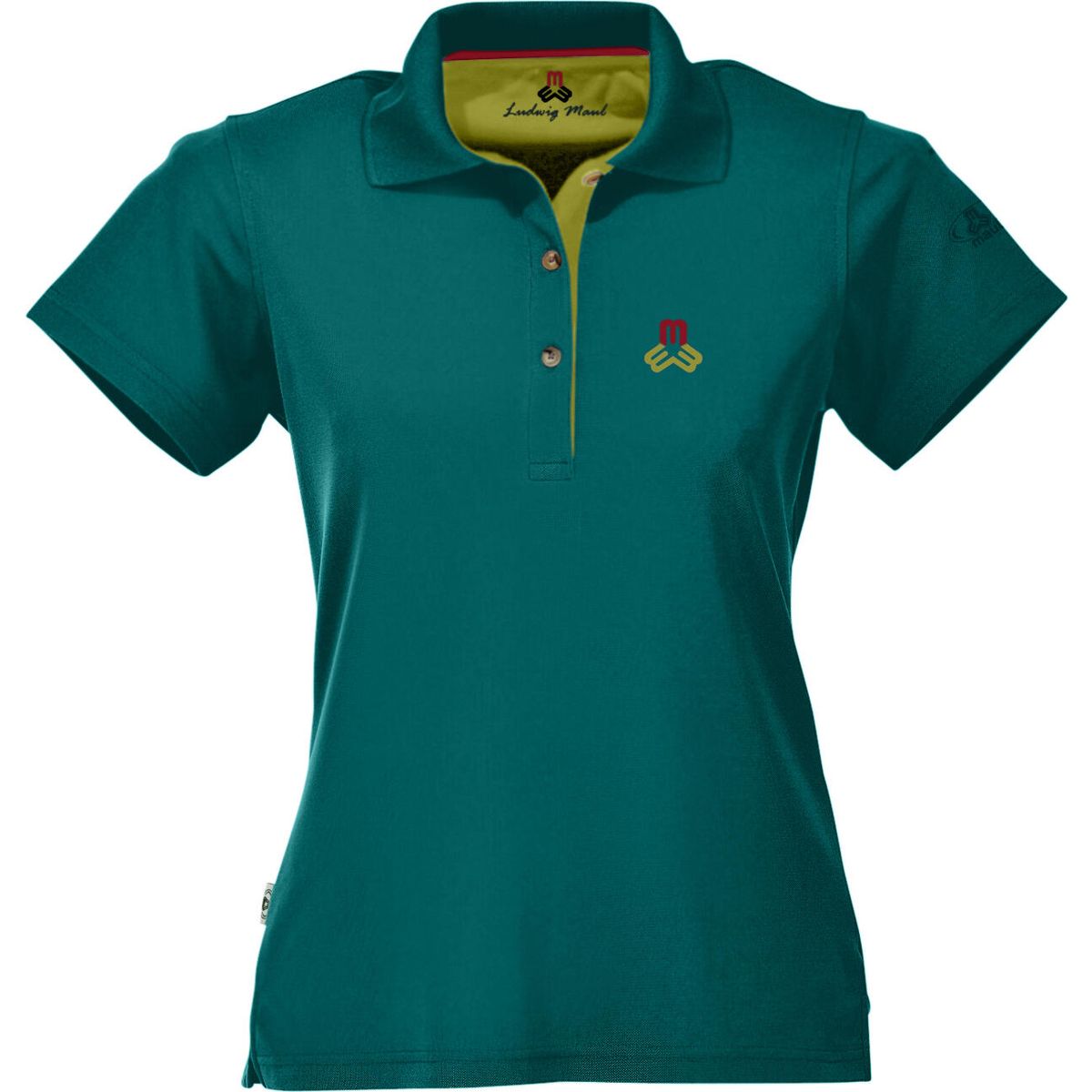 MAUL Sport Aeschi Fresh - 1/2 Poloshirt petrol green (6159) 38 5141299237-6159-38