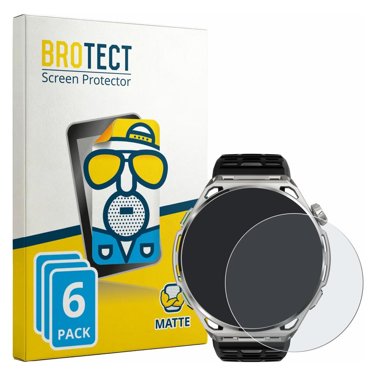 Brotect Entspiegelungsfolie für Amazfit Balance 3 Displayschutz Displayschutzfolie Folie Matt (4163649)