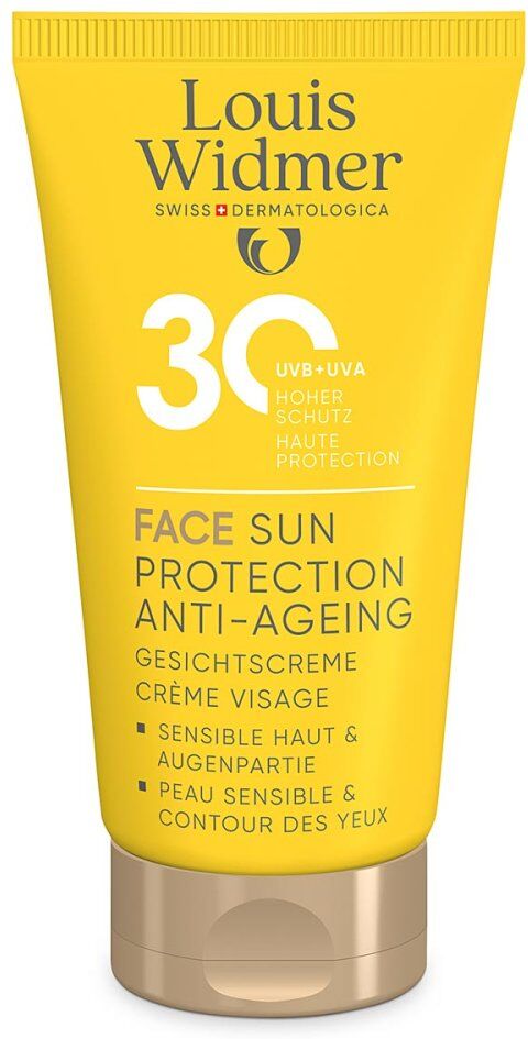 Louis Widmer Face Sun Protection Anti-Ageing 30 unparfümiert 50ml