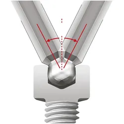 SechskantKugelkopf Stiftschlüssel Magic Ring Typ 369R 3 x 128