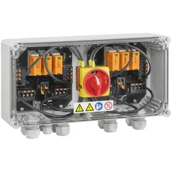 Weidmüller PV Next-Generatoranschlusskasten für String-Wechselrichter mit 2 MPPT DC 3I 3O