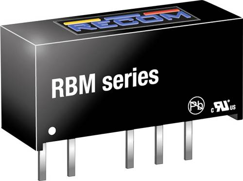 RECOM RBM-0512D DC/DC-Wandler, Print 41mA 1W Anzahl Ausgänge: 2 x Inhalt 1St.