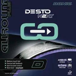 Donic Belag Desto Next rot 1,8 - rot 1,8