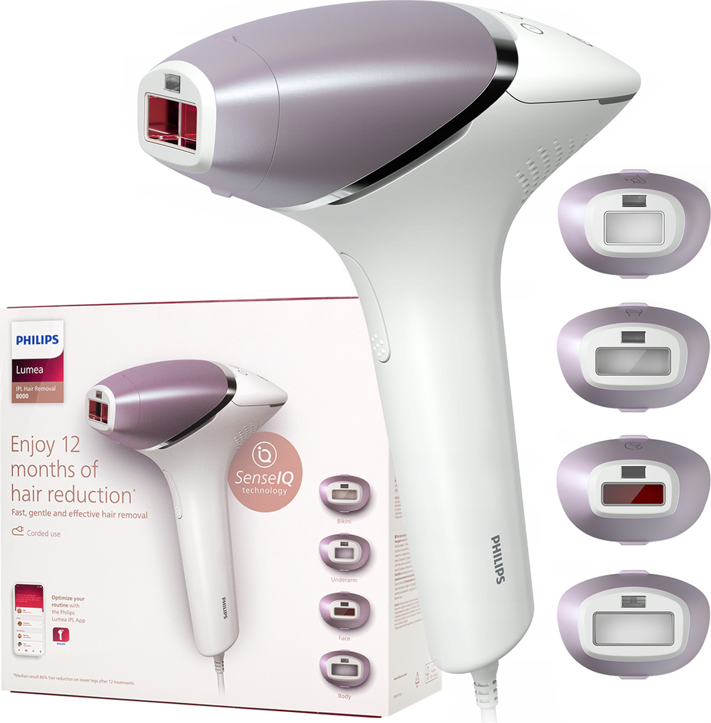 Philips Lumea Prestige BRI947/00 light depilation Intense pulsed light (IPL) Gold White