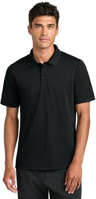 Mercer+Mettle MM1030 Everyday Performance Polo Shirt in Deep Black size 4XL   Polyester