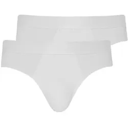 Jockey 2P Microfiber Air Brief Weiß Polyamid Small Herren