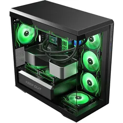 KeepOut XC-905 PRO+ (ITX, mATX), PC Gehäuse, Schwarz