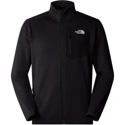 The North Face Herren Crest Full Zip Fleecejacke - XL - TNF BLACK