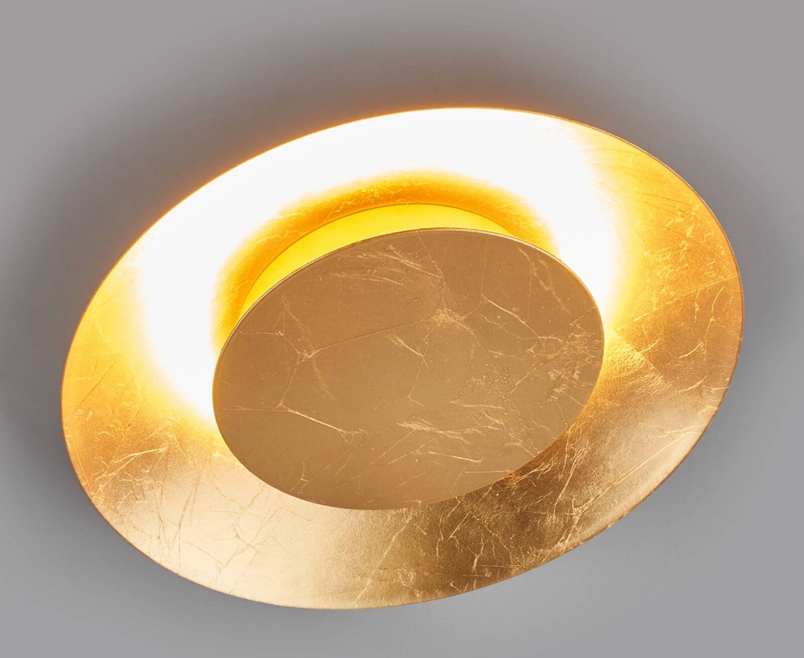Lámpara de techo LED Keti Lindby, Latón / Oro, Pasillos, Metal, Moderno, Lámpara de techo LED