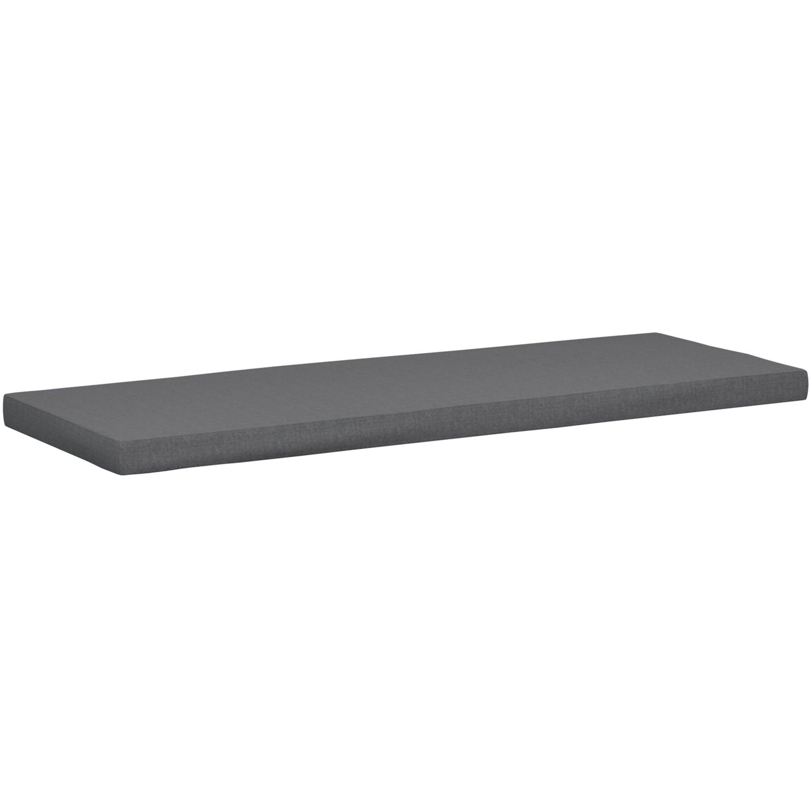 CLP Sitzkissen Florida, Jackson 150 - Farbe: dunkelgrau, Größe: 136x48x8 cm