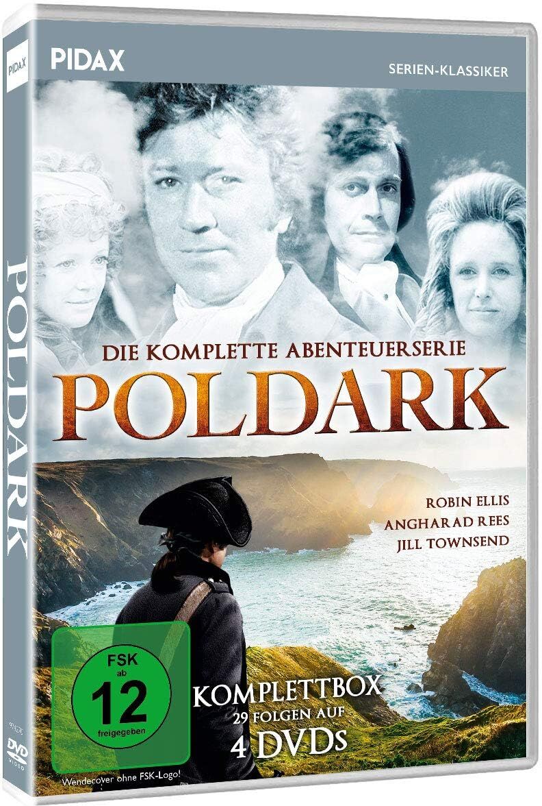 Poldark - Komplettbox / Die komplette 29-teilige BBC Abenteuerserie nach der Romanreihe von Winston Graham (Pidax Serien-Klassiker) [4 DVDs] - Preis vom 09.10.2026 07:28:09 h