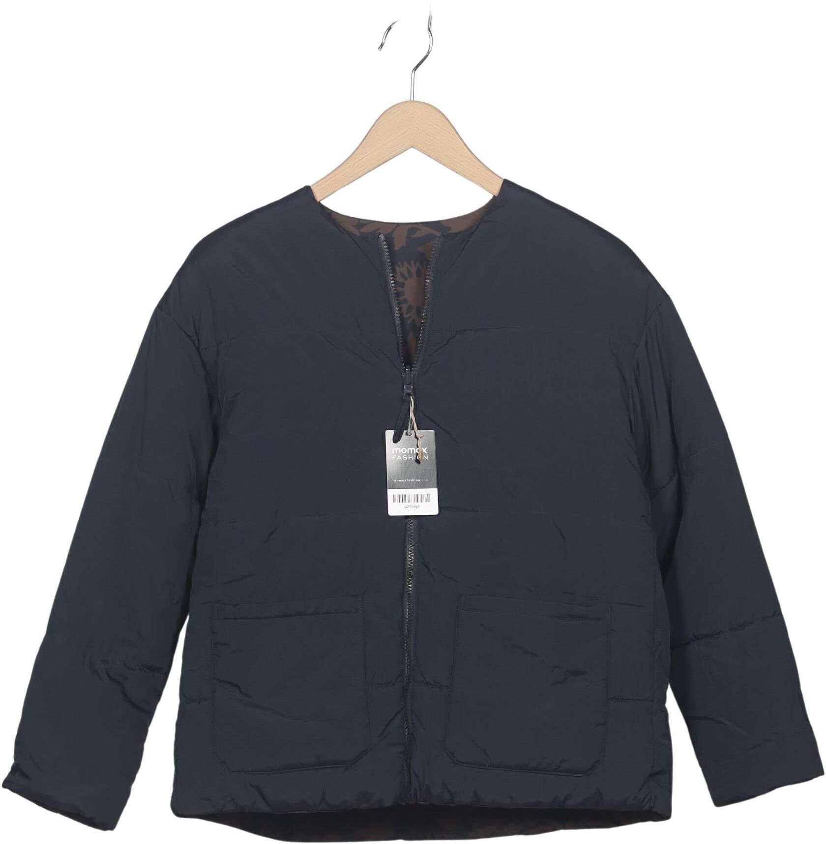 nice things Damen Jacke, Marineblau, Gr. EU 34, Synthetik - Second Hand