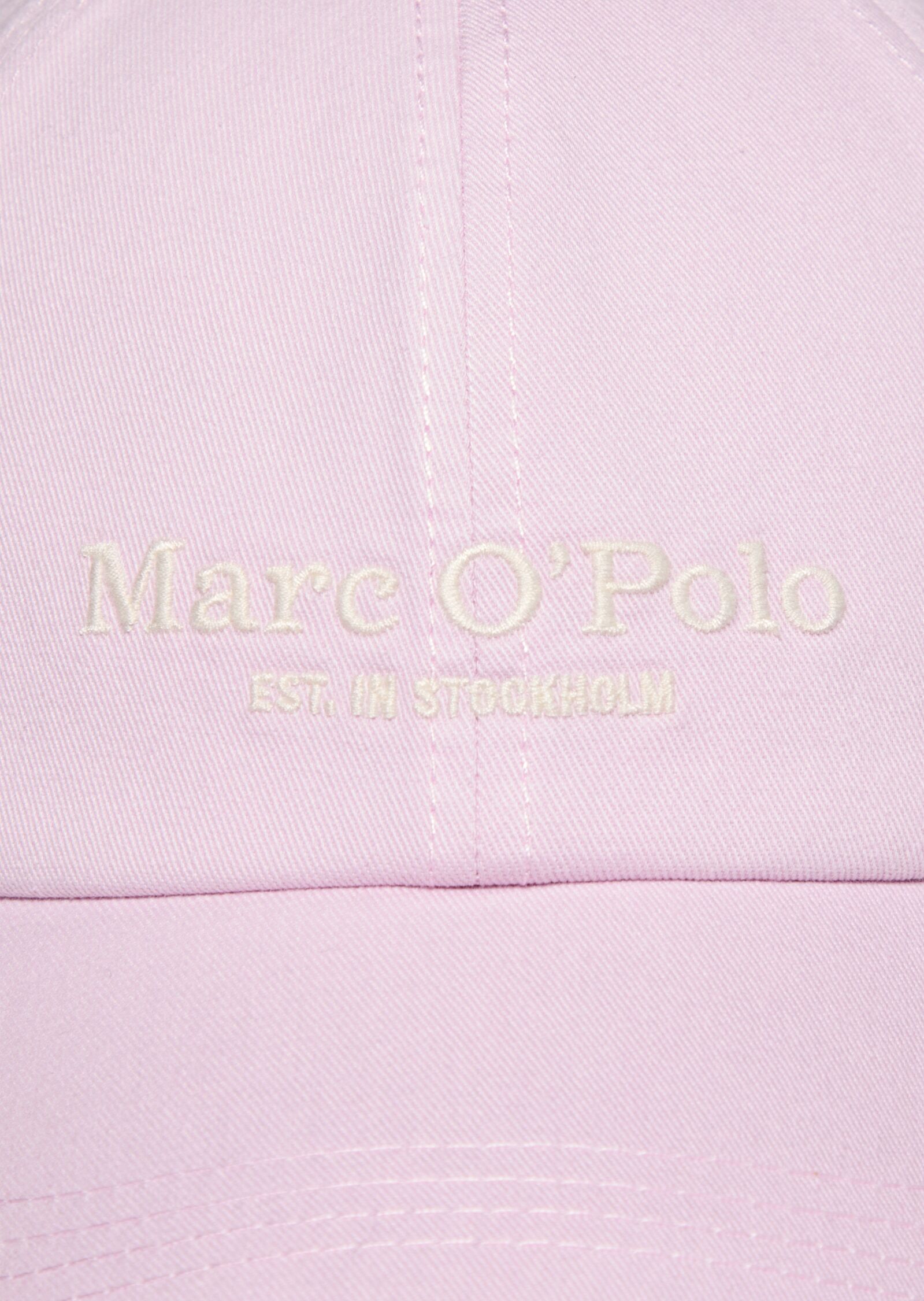 Marc O' Polo Baseball Cap MARC O'POLO, Damen, rosa (dried rose), Twill, Baumwolle, Caps Baseball Cap, aus hochwertigem Bio-Baumwoll-Twill dried rose Einheitsgröße