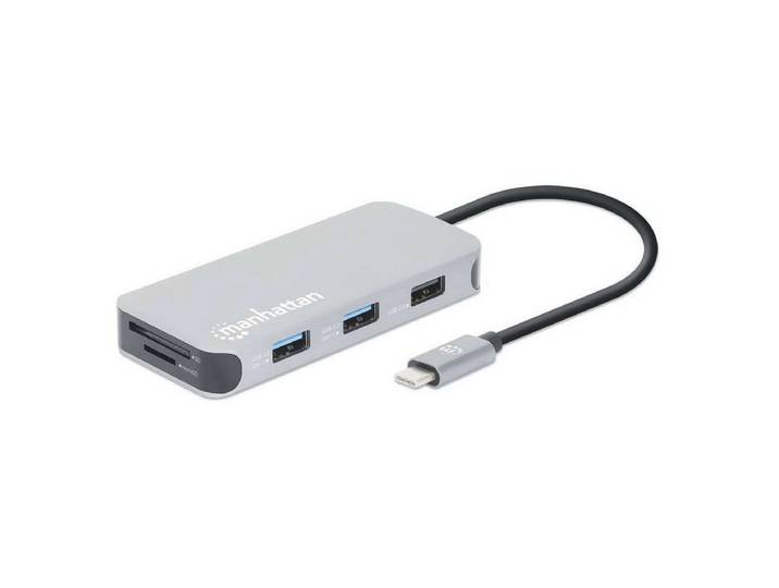 MANHATTAN Laptop-Dockingstation 130615 laptop-dockingstation & portreplikator Kabelgebunden USB