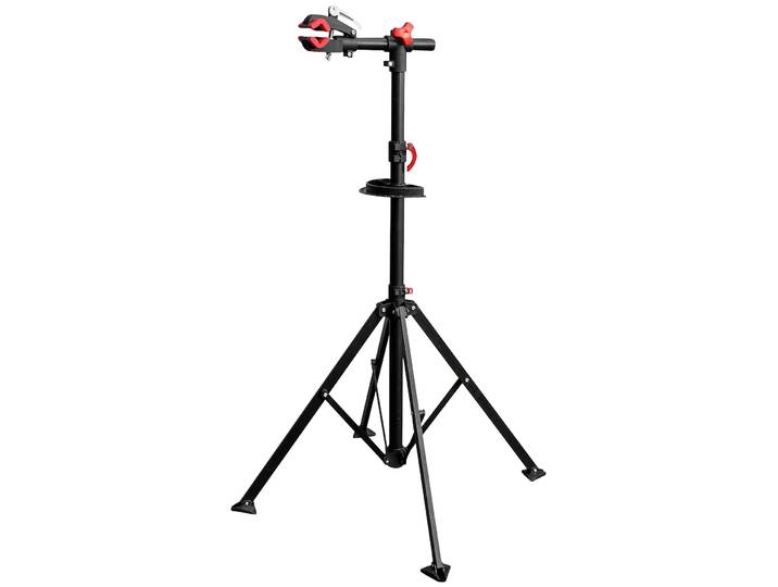 Fahrrad-Montageständer EUFAB EUFAB 16414 PROFI , schwarz, Kunststoff, Stahl, Montageständer, Fahrrad-Montageständer