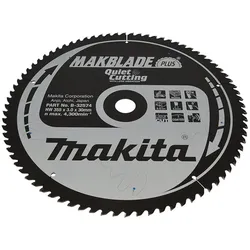 Makita, Sägeblatt, MAKBLADE+ Sägeb. 355x30x80Z