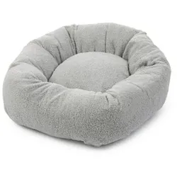 COZEE HOME Hundebett Jacquard mit Struktur Mikrofaser Bouclé waschbar,Größenausahl