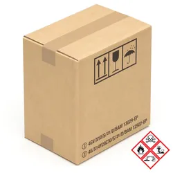 KK Verpackungen 30 Gefahrgut Kartons 275 x 195 x 300 mm Wellpappe Versandkartons Gefahrstoffe