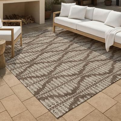 Addison Rugs Machine Washable Indoor/ Outdoor Ombre Tripp Chantille Rug