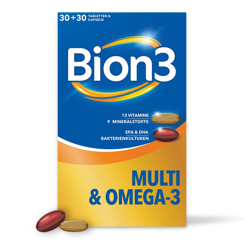 WICK Pharma - Zweigniederlassung der Procter & Gam Bion3 Multi & Omega-3 Kombipackung 19430306