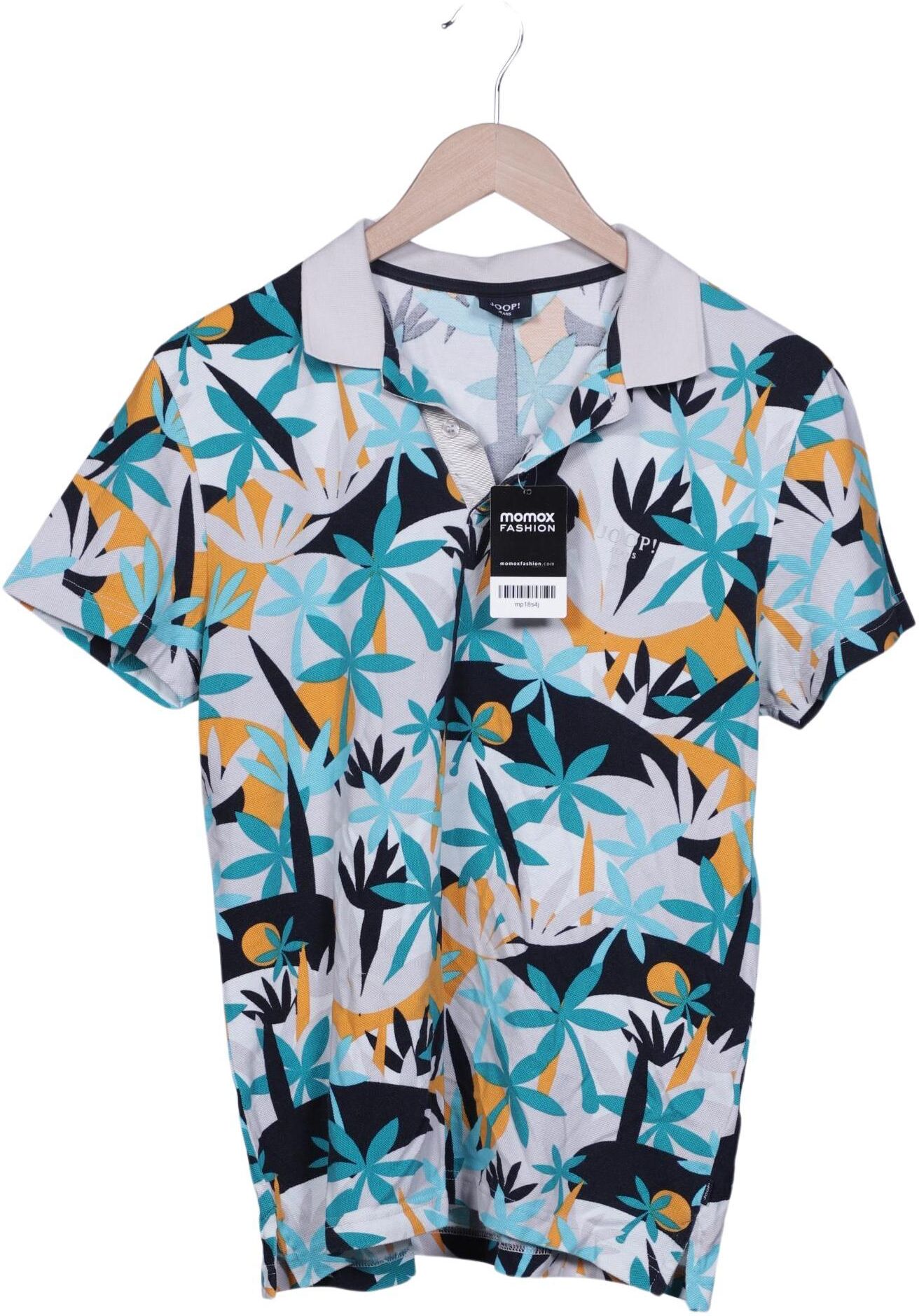 JOOP! Herren Poloshirt, Mehrfarbig, Gr. M, Baumwolle - Second Hand