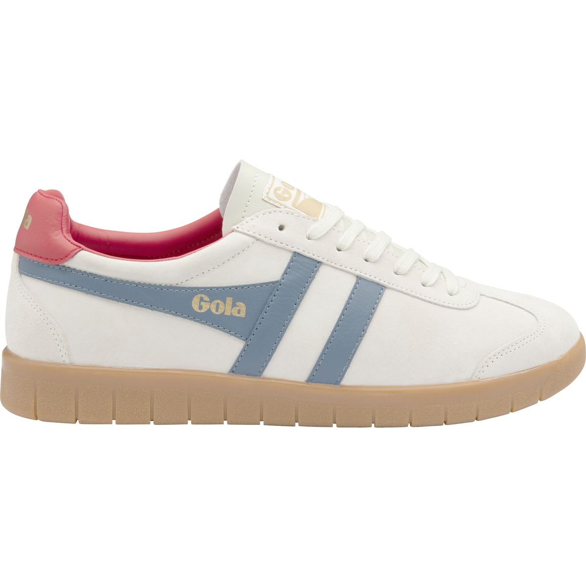 Gola Hurricane Suede Sneaker Men off white/moonlight/deep red/gum (OE) 9 CMB046-OE-9-offwhitemoonlightdeepredgum