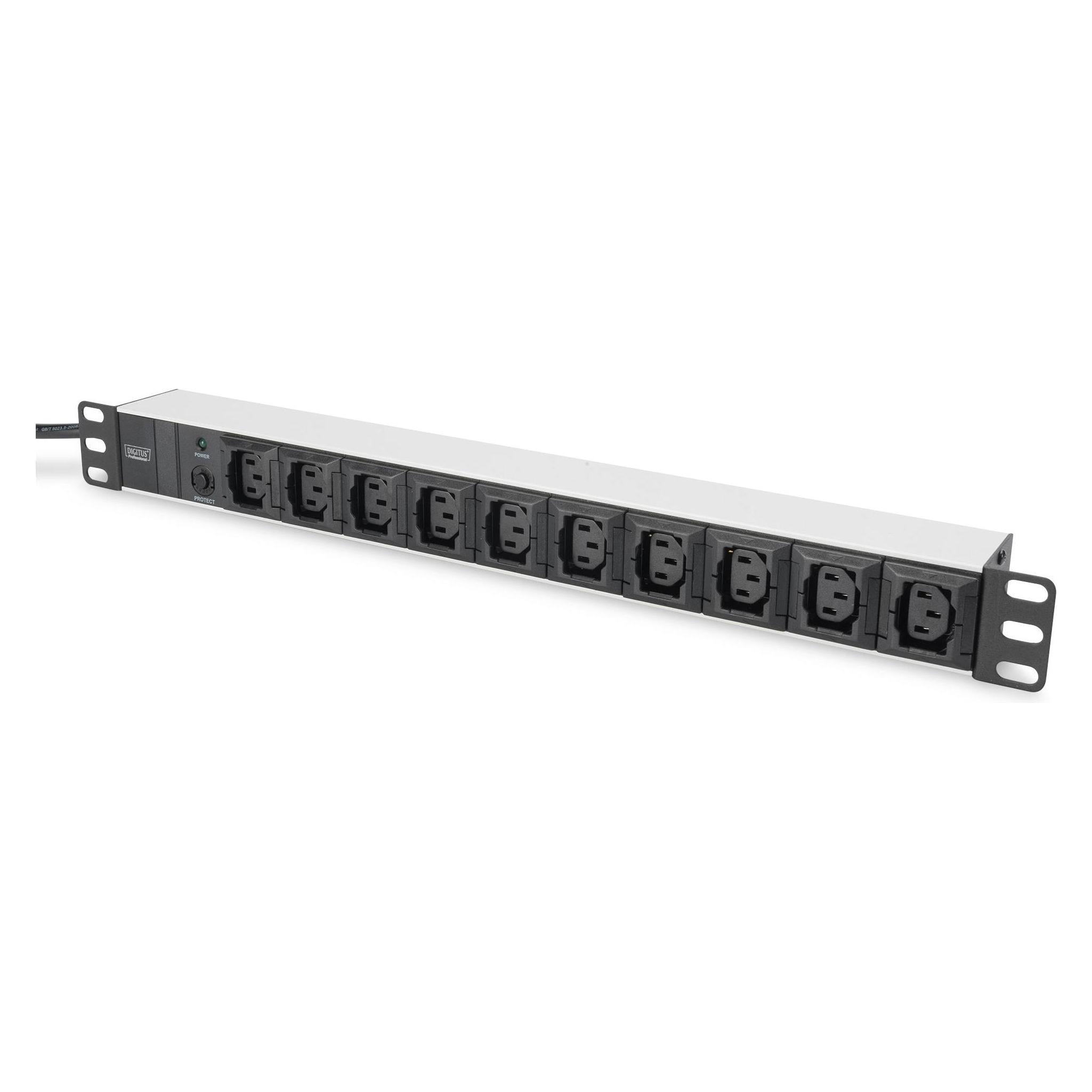 Digitus DN-95404 Steckdosenleiste 10x Dosen IEC C13 (DN-95404)