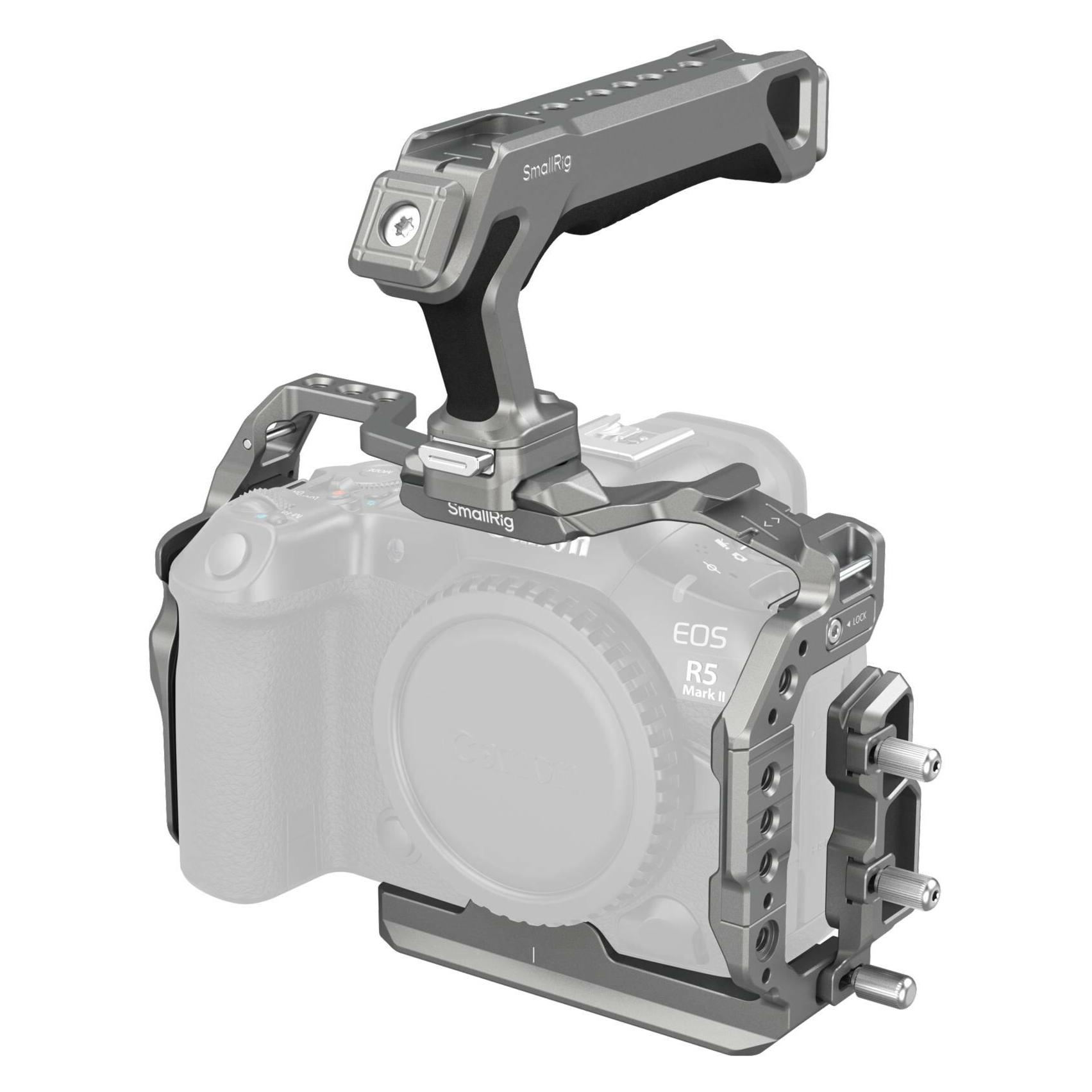 SmallRig 5029 HawkLock Quick Release Cage Kit for Canon EOS R5 Mark II (Cage) (5029)
