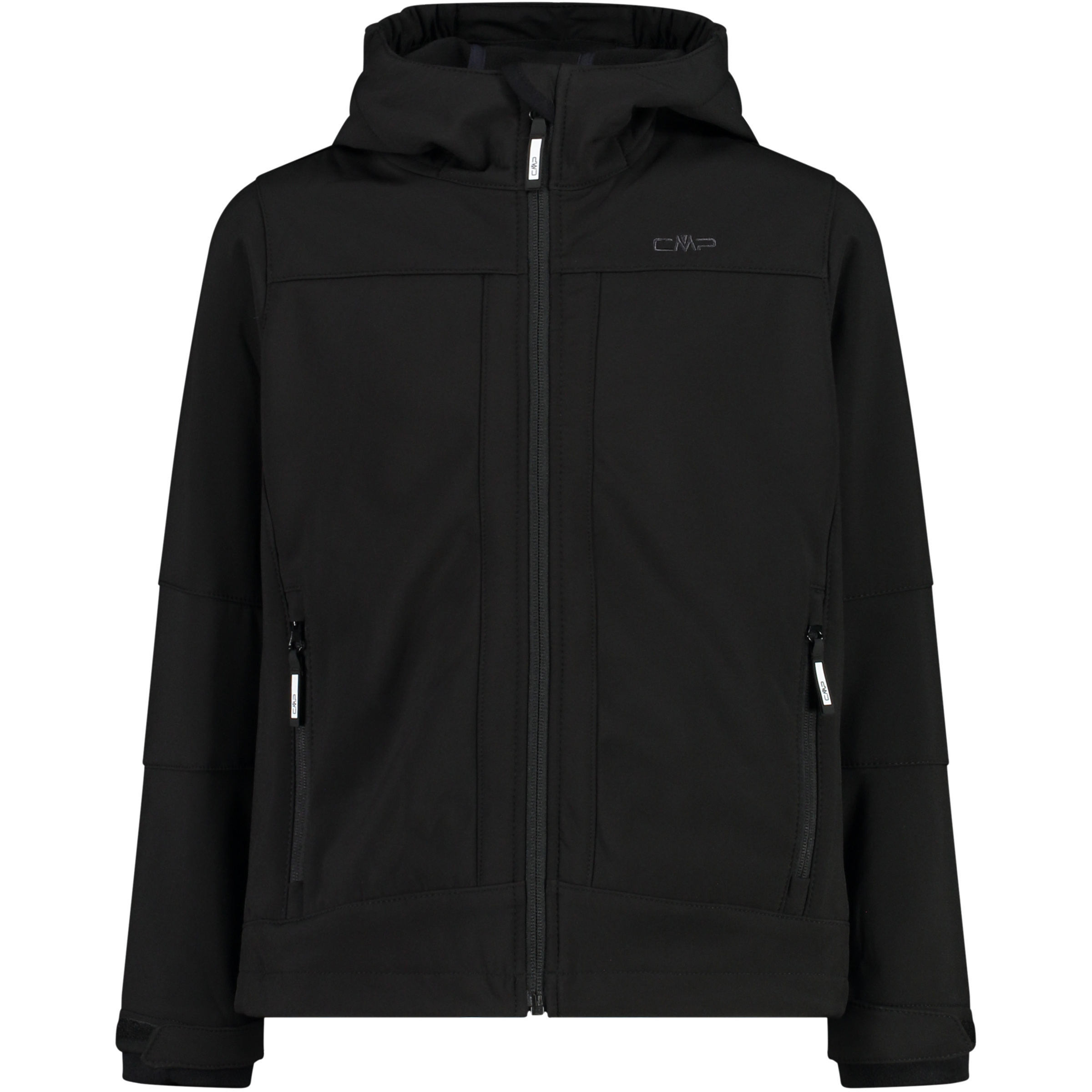 CMP Softshell Kinder Softshelljacke schwarz Größe 176 Trekking Wasserabweisend Wasserabweisend