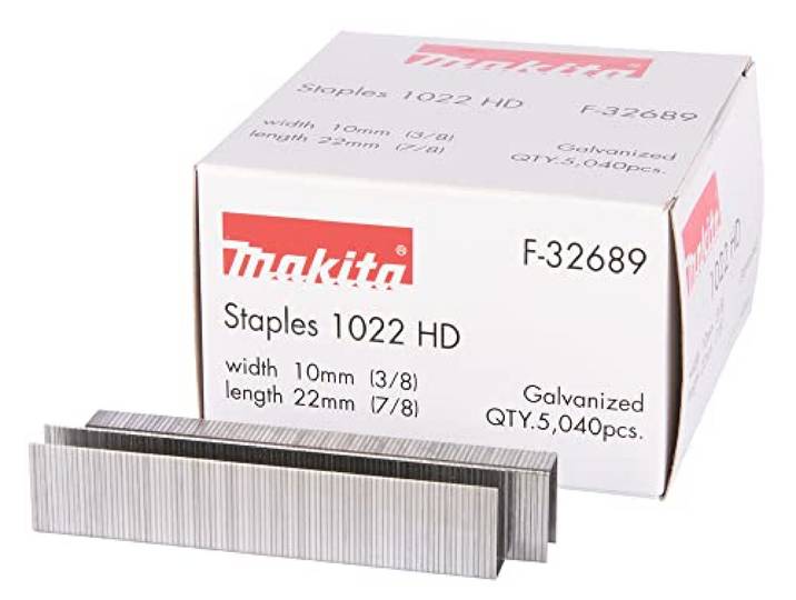 Makita F-32689 Graffette Puntimetallici 10x22mm 5.040 Pezzi