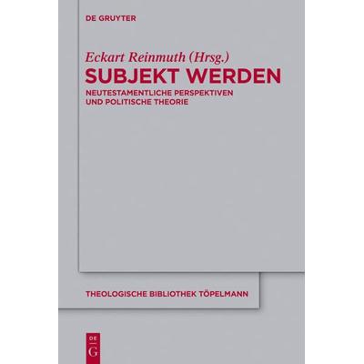 Subjekt werden, Gebundene Ausgabe von , De Gruyter, 978-3-11-031057-3
