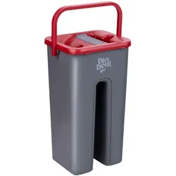 Dirt Devil Bodenwischer 2-fach sortiert, Reinigungsutensil, Rot, Grau
