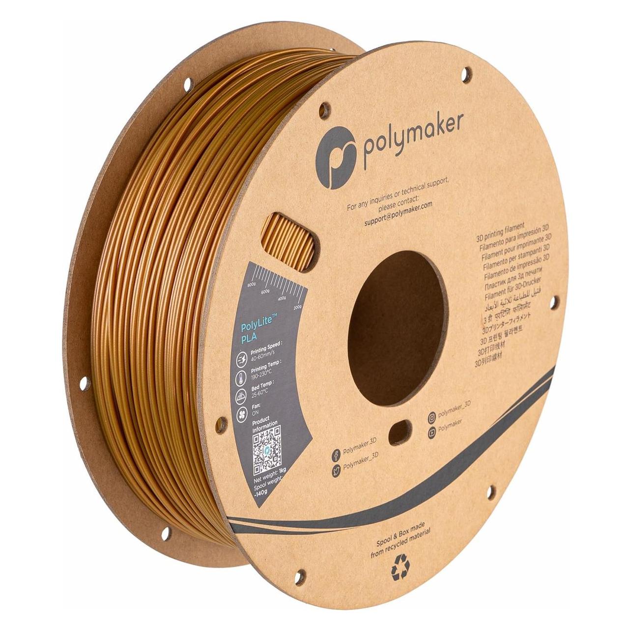 Polymaker PolyLite PLA Starlight (PLA, 1000 g, 1.75 mm) (PA02082)