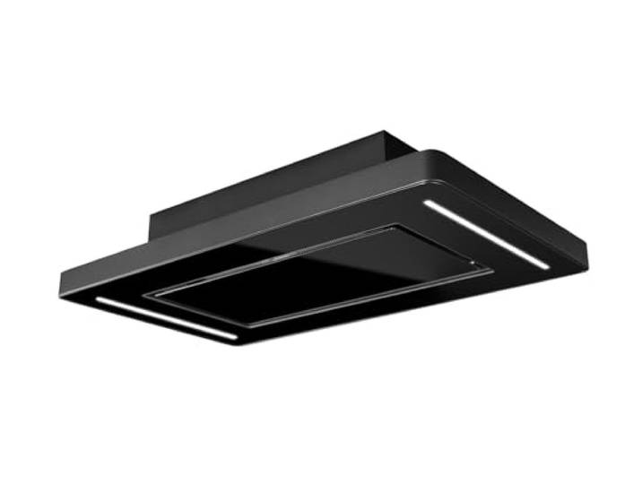 Gurari GCH 790 BL Diamond Dunstabzugshaube Umluft Deckenhaube 90 cm 850m³/ h Schwarz