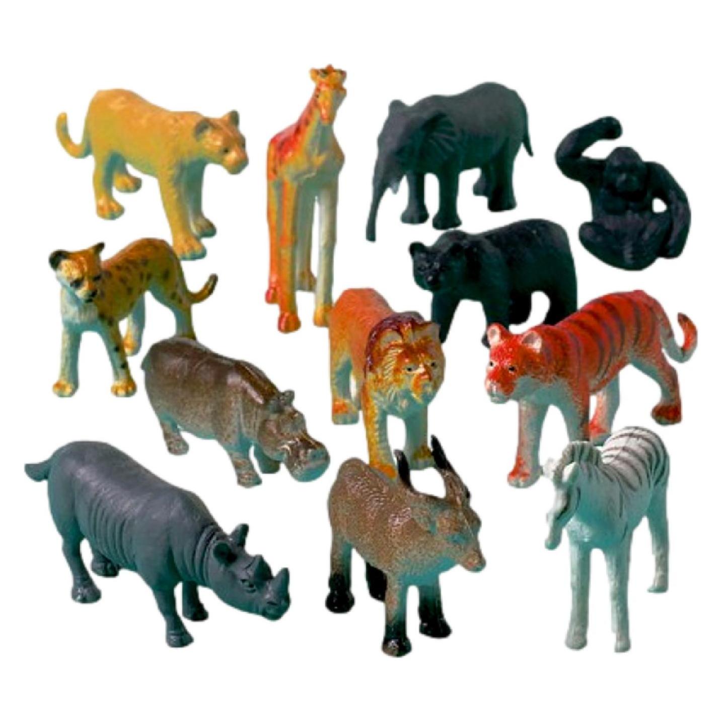 Amscan Dschungeltiere Partypack (12 Stk.) (42286)