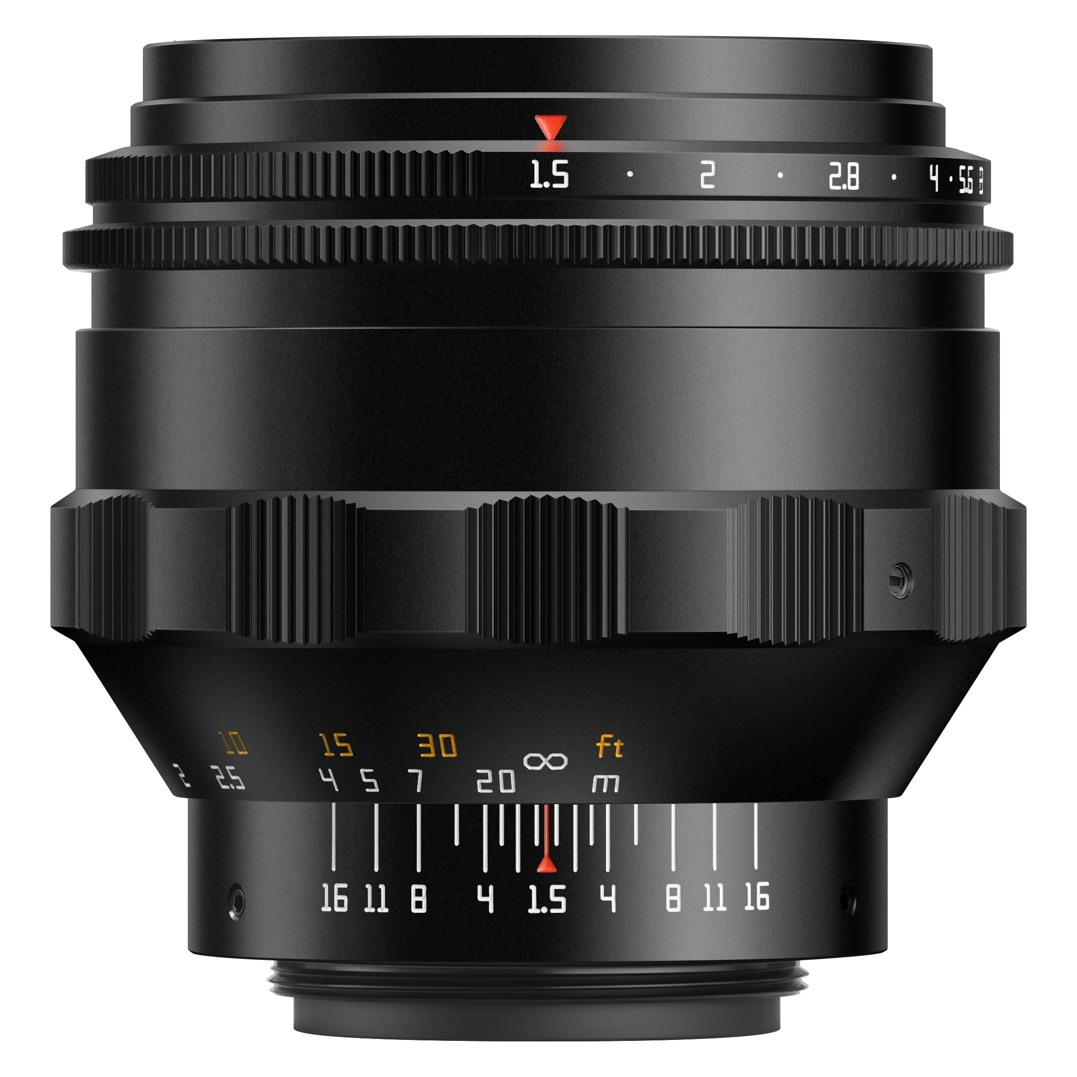 TTArtisan 75mm f1.5 M42 Mount (M42, APS-C / DX, Vollformat) (F7515-B-M42)