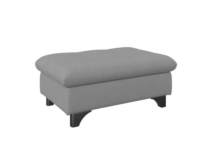 Livetastic Hocker, Grau, Metall, quadratisch, 108x46x108 cm, Stoffauswahl, Wohnzimmer, Sessel, Hocker, Sitzhocker