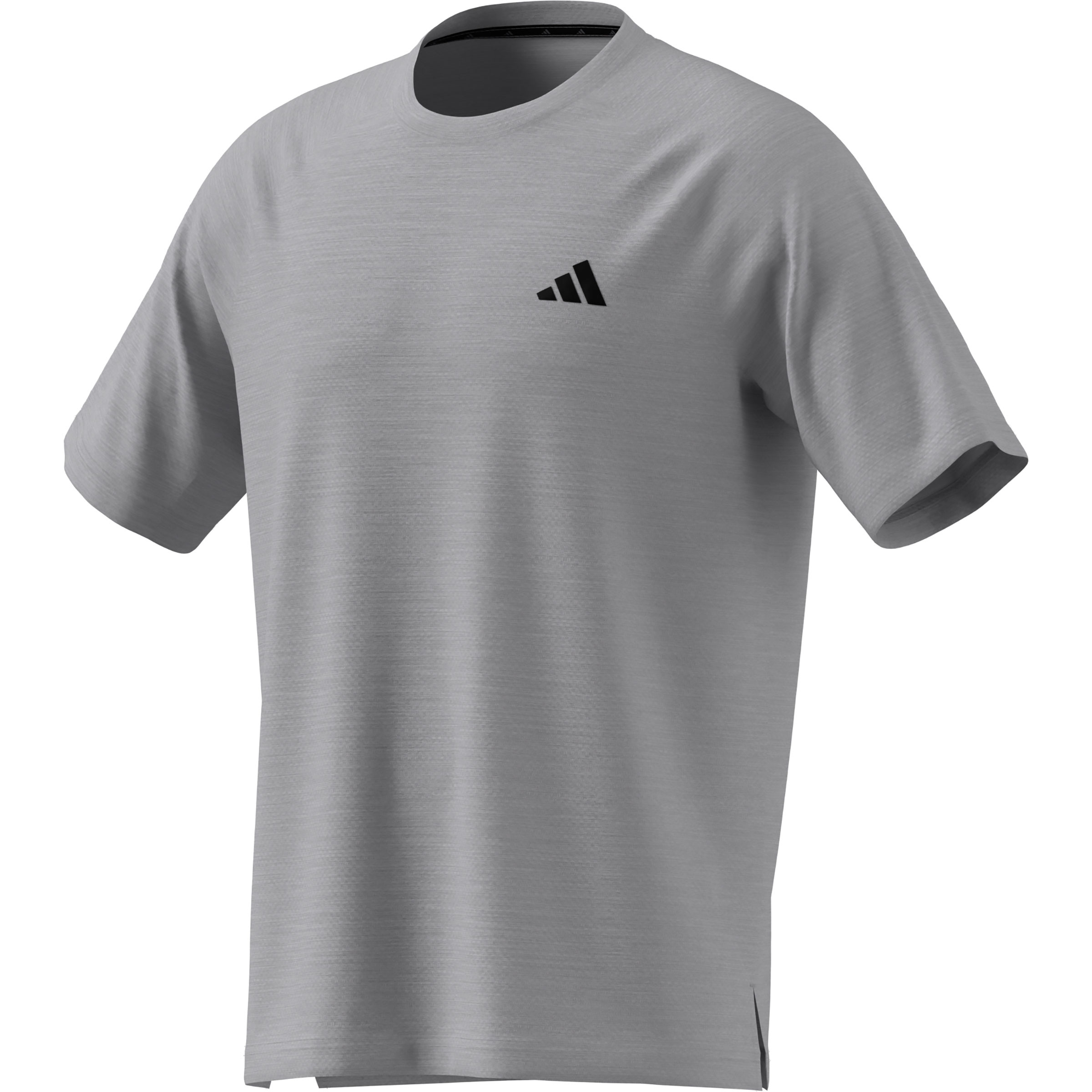 adidas Tech Essentials Workout Herren Laufshirts grau Größe S Laufen | Training & Fitness Elastisch