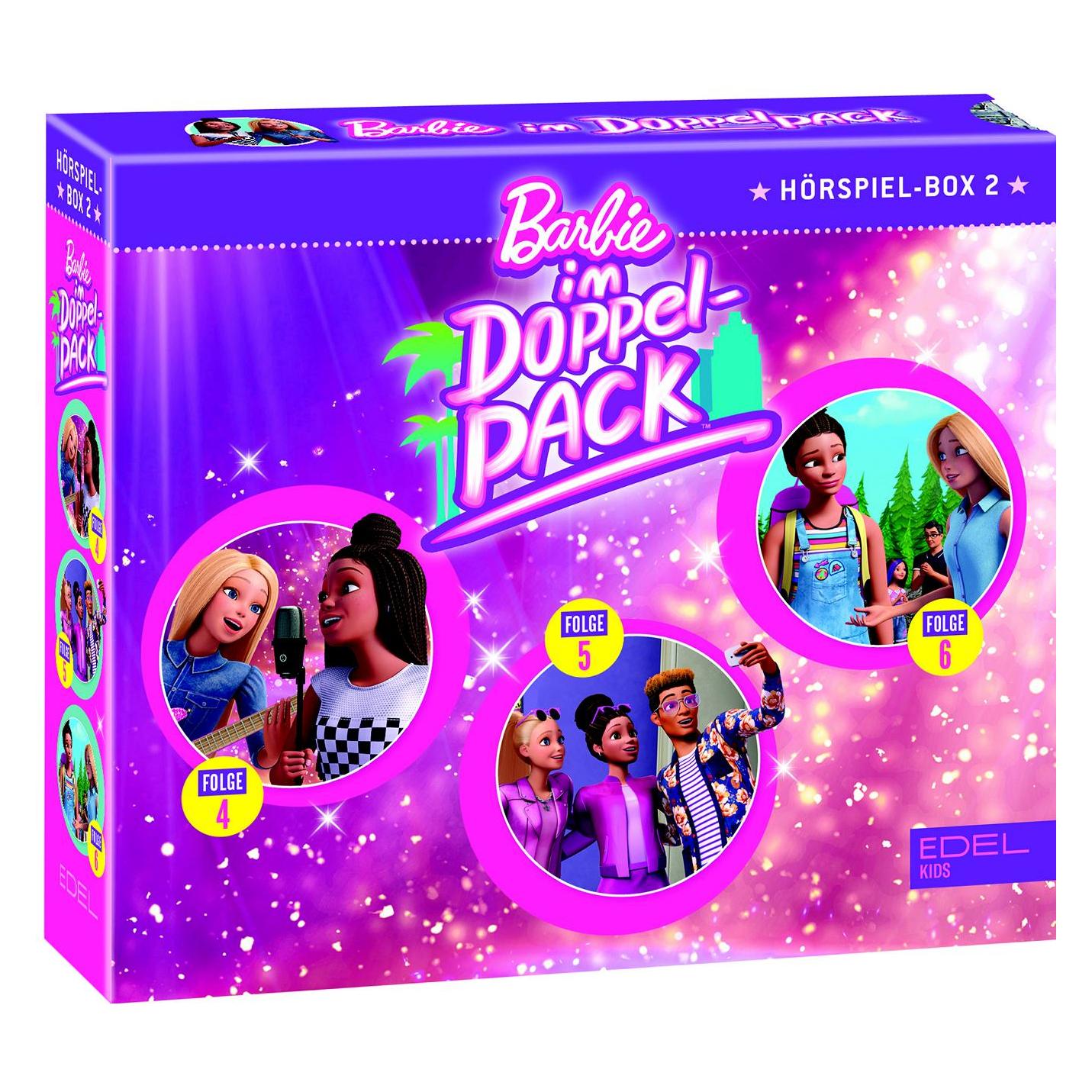 Edel:Kids Barbie - Hörspiel-Box, Folge 4-6 (Deutsch) (0218168KID)