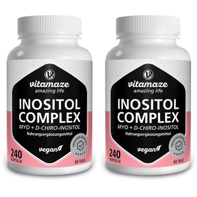 Inositol Komplex Chromium+Vitamin B6+Folsäure Kps. 2x 2x240 St Kapseln