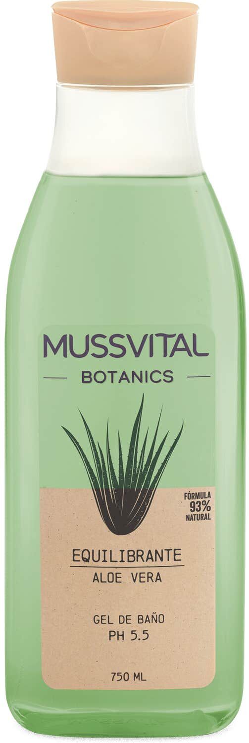 MUSSVITAL Botanics Aloe Vera Bath Gel 750 ml