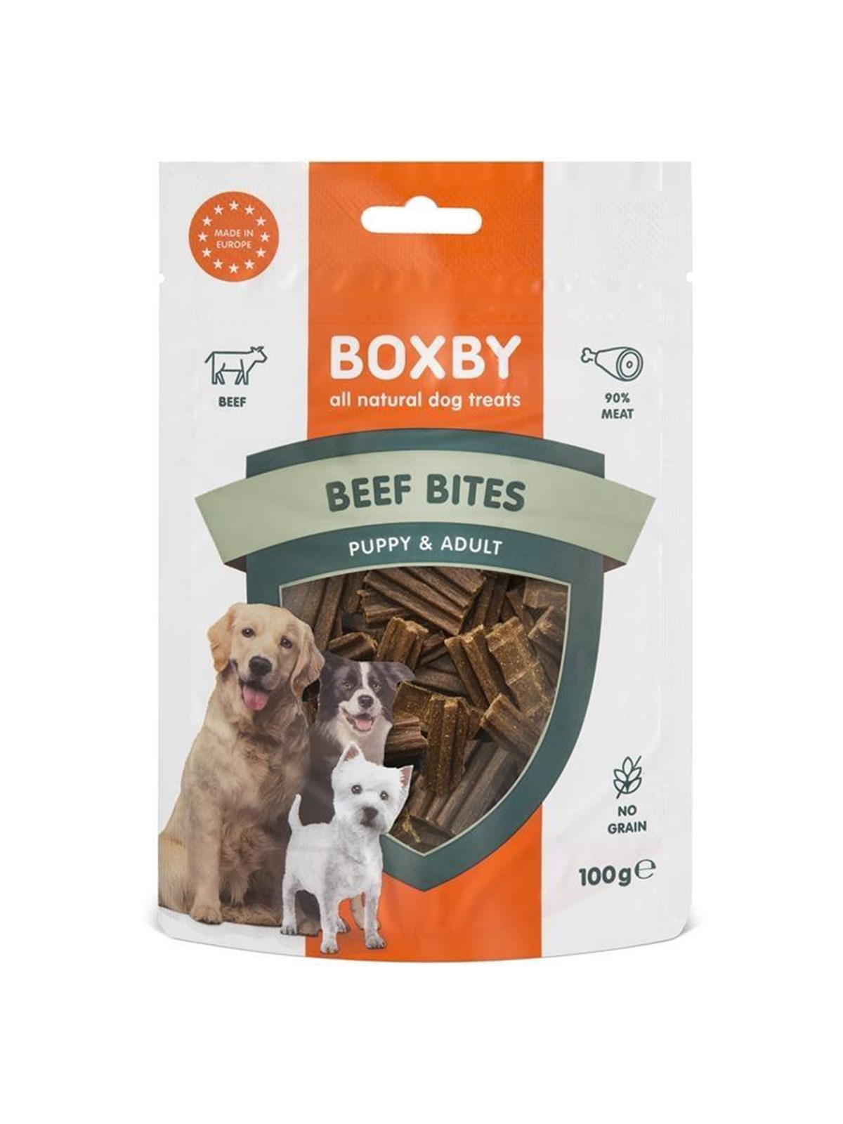 BOXBY Beef Bites (EU) 100 g.