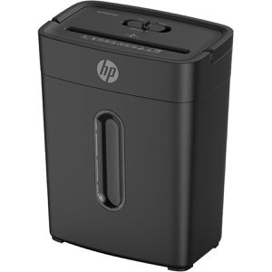 HP Aktenvernichter 2800 OneShred 6CC, schwarz, 6 Blatt, 14 Liter Behälter, 5x14 mm Partikelschnitt, P-4