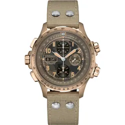 Hamilton Khaki Aviation X-Wind Auto Chrono 45mm Splinter Cell: Deathwatch" H77916920" - braun,camouflage,beige - 45mm