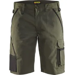 Garten Arbeitsshorts "1464" armygrün/schwarz - C62 - grün