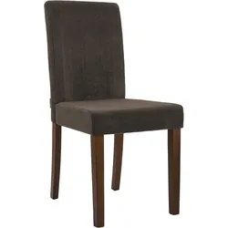 CLP Esszimmerstuhl Ina Cord antik dunkel   Farbe: braun, Gestell Farbe: antik-dunkel
